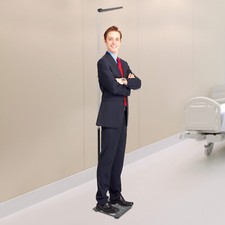 Physician Medical Body Weight Scale 400lb Capacity Measure Height Multifunction