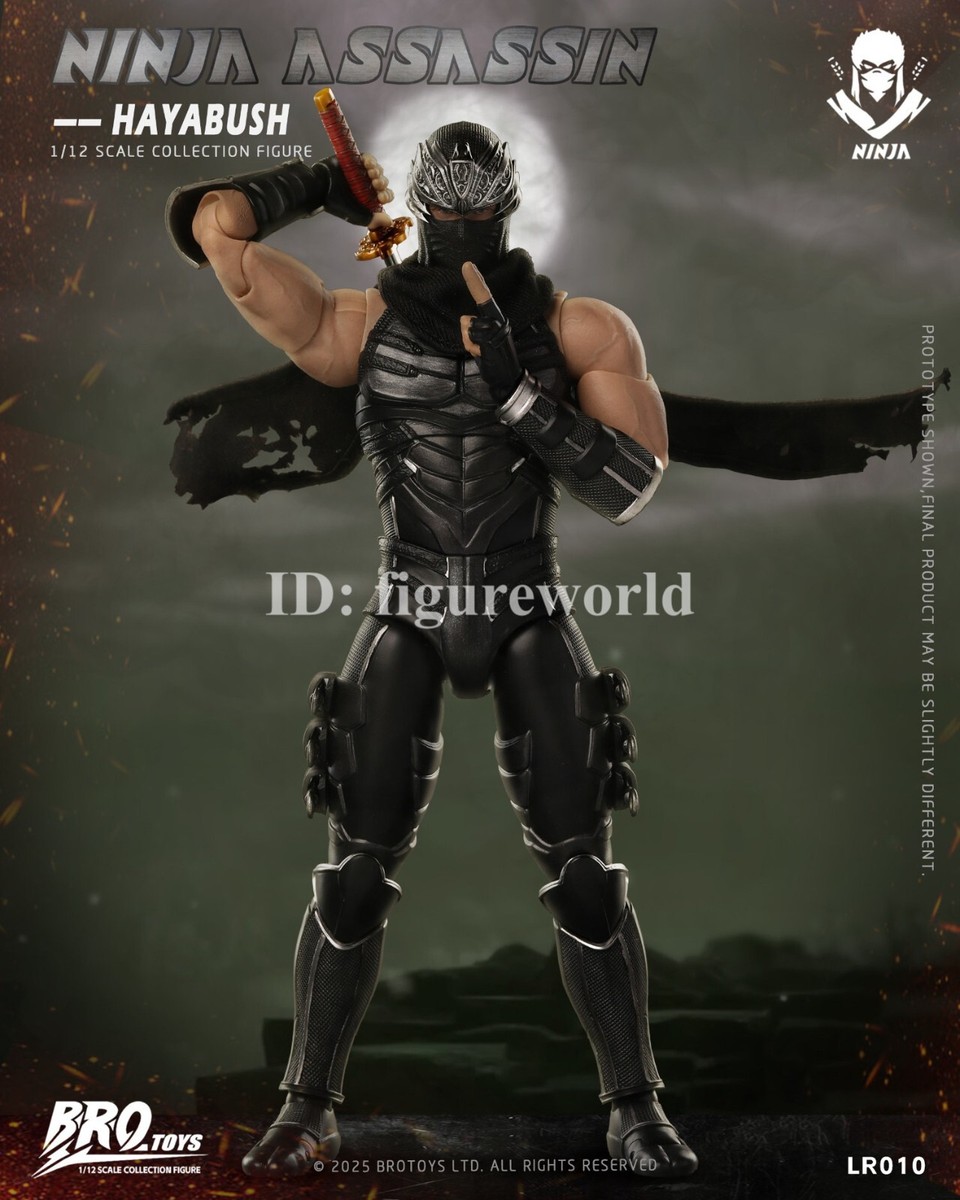BROTOYS LR010 1/12 Ninja Gaiden Ryu Hayabusa 6