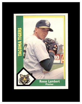 1990 Tacoma Tigers CMC #8 Reese Lambert