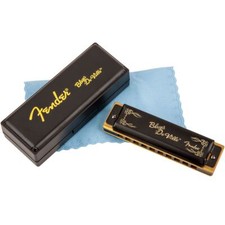 Fender Blues DeVille 10-Hole Diatonic Harmonica with Case, Key of G
