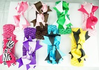 Fancy Little You Baby Shower Gift 2 Tone Bows (8 Pcs) on sale Fancy Little You Baby Shower Gift 2 Tone Bows (8 Pcs) on sale