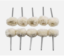 10pcs Polishing Mop Buffing Wheel Polish-Pad Polishers For Rotary Drill Bit Tool