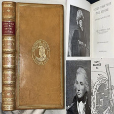 1906 DEEDS THAT WON THE EMPIRE LEATHER BRITISH MILITARY WAR BATTLE SCENES GUNS