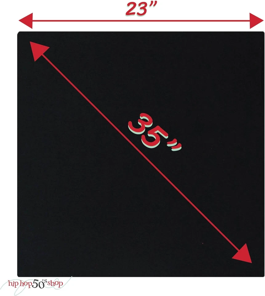 Bufanda cuadrada vintage retro de gasa de los años 50 cuello transparente corbata para el cabello mujeres niñas Foto 3 de 4