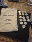 149 BU 2014 P and D Kennedy Half Dollar Coins With Original Mint Sack!