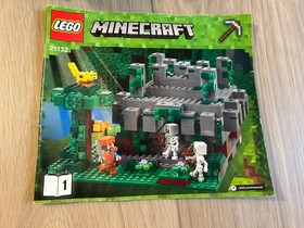 LEGO Minecraft: Jungle Temple (21132), 100% complete