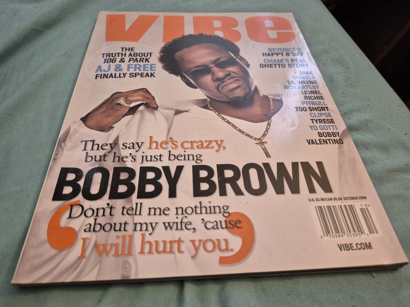 VIBE magazine Bobby Brown Beyonce DMX AJ & Free Monica Pitbull Tyrese Yo Gotti 