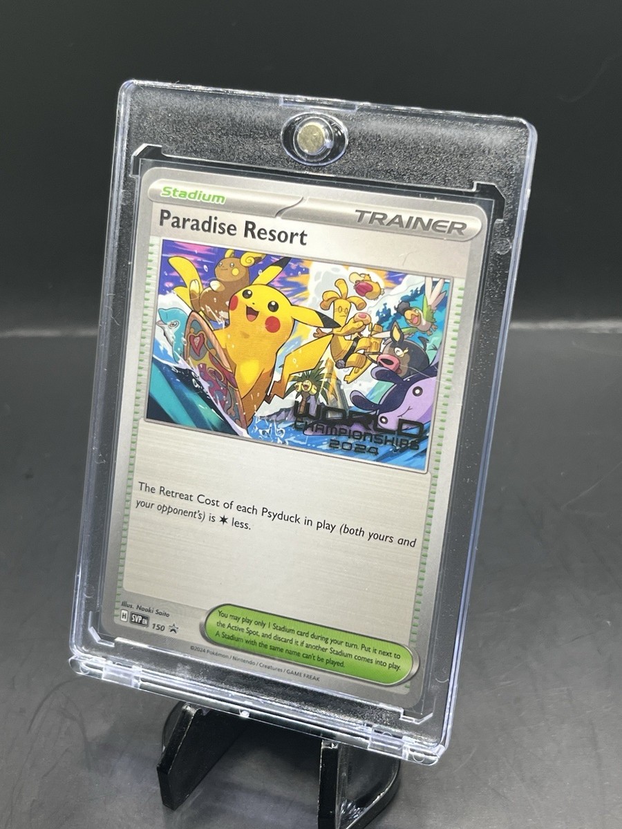 【超希少】 TOP8 ポケカWCS2024 Paradise Resort 2024 Paradise Resort Sealed Pokemon World Championships