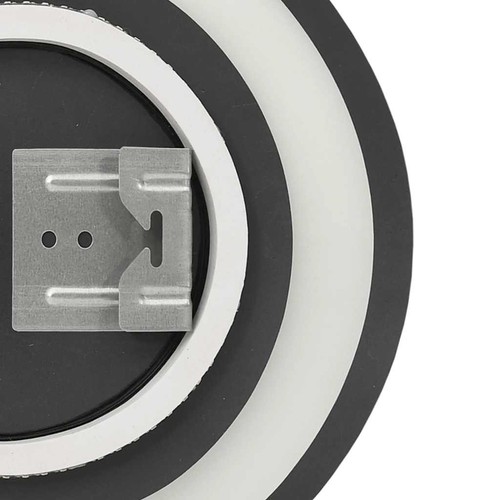 LED Bathroom Mirror 60 cm Round USB Waterproof Glass IP65 Ambient Light 3279 - Picture 7 of 11