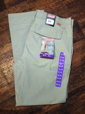 Coleman Men's Ripstop Stretch Pants 36x30 Gris Vetiver Tear Resistant NWT