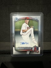 2025 Bowman Draft Johnny Slawinski 1st Bowman Chrome Auto #CPA-JS