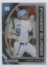 2020 Panini Prizm Draft Picks Power Surge Silver Aaron Sabato #PDP171 06vg