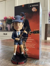 AC/DC Rock Band Guitarist Legend ANGUS YOUNG Bobblehead NIB!