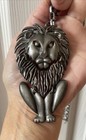 Vintage Pewter Tone 20" Articulated Lion Pendant Necklace.Think Lion’s Club Gals — photo 2