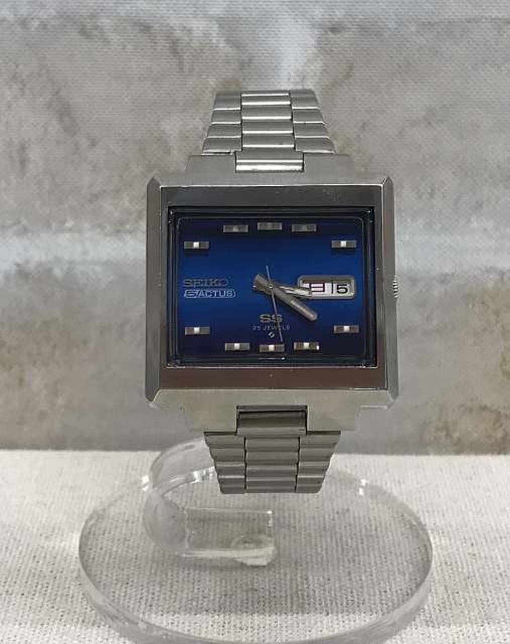 Automatic 6106-5530 Watch Steel Seiko5 SS Actus 37mm Used - vintagewatches.pk