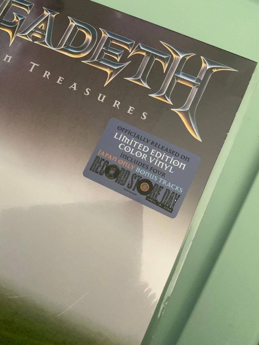 Megadeth Hidden Treasures RECORD STORE DAY Limited Vinyl LP RSD