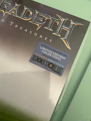 Megadeth Hidden Treasures RECORD STORE DAY Limited Vinyl LP RSD