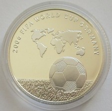 Israel 2 New Sheqalim 2004 Fu&szlig;ball-WM in Deutschland Silber