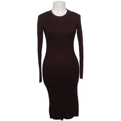 Bik Bok, Maxikleid, Größe: XS, Rot, Acryl/Viskose, Einfarbig, Rippenstrick #owc