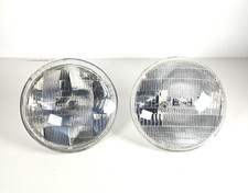 Sylvania Halogen 2d1 H6024 7 Round Sealed Beam Headlight Pair Highlow Beam Dot