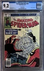 The Amazing Spider-Man 205 CGC 9.2! White Pages! Newsstand! David Michelinie!