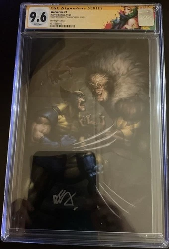Wolverine #1 Kendrick Kunkka Lim Store Exclusive Virgin Variant CGC 9.6 Signed!,