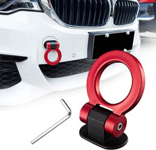 Tow Hook Kit Red Car Decorations Sticker Car Decor Bumper for Auto Exterior Acce