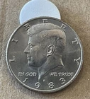 1983 D Kennedy Half Dollar -Nice Rim-Free Shipping