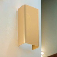 Wandleuchte Wandlampe Innen Up Down 2X GU10 Aluminium In Gold H: 23 Cm B: 11 Cm