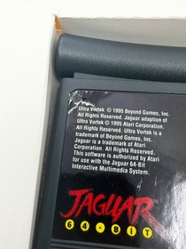 ultra vortek atari jaguar game and box