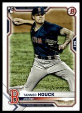 2021 Bowman Tanner Houck Rookie Boston Red Sox #21