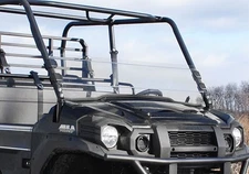 SuperATV Kawasaki Mule Pro FXT Scratch Resistant Half Windshield
