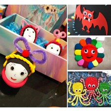 Perles de cils en peluche pour bricolage,