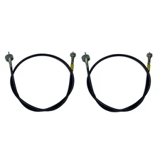 Two (2) 48" Long Tachometer Cables Fits Ford New Holland Tractor 1800 2000