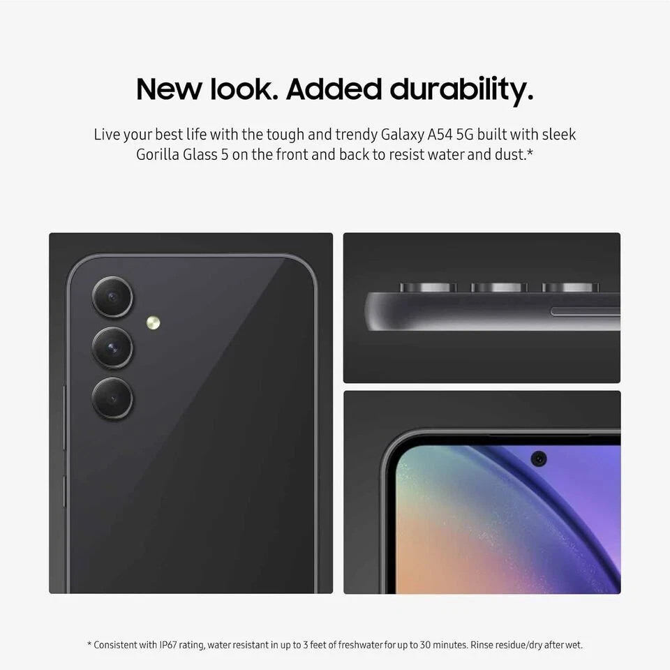 【値下げ！】海外仕様 Galaxy A54 グラファイト 美品 本体 海外仕様 Galaxy A54 グラファイト 美品 本体