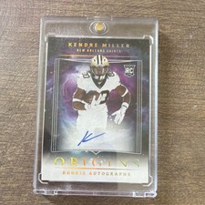 Panini 2023 Origins Rookie Autographs Kendre Miller #RAKMI Saints NFL