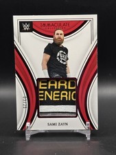 2023 Immaculate WWE Sami Zayn Red Remarkable Relic /25 #RM-SZN