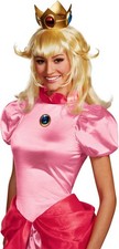 Adult Princess Peach Costume Wig - Nintendo Super Mario 73805 Accessory
