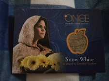 2014 Once Upon A Time Season 1  COSTUME / WARDROBE CARD Snow White M11