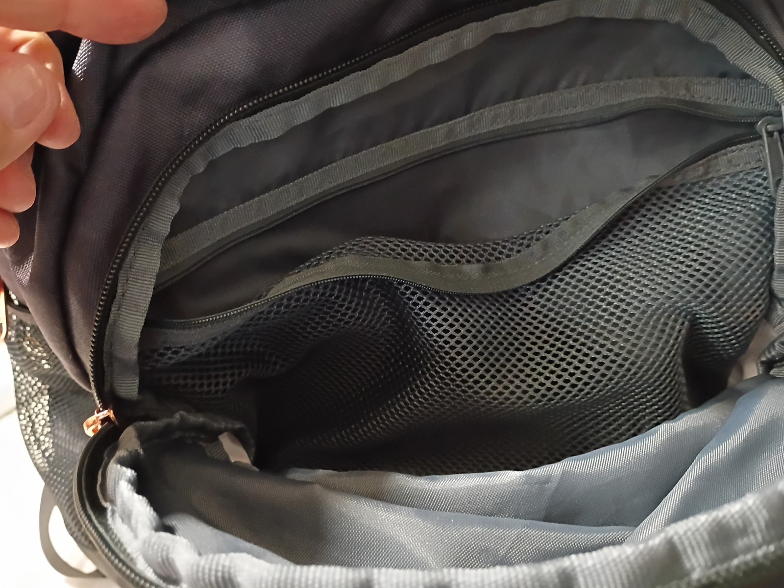 Black/Gray Adidas Load Spring Large Backpack-4 Ex… - image 22