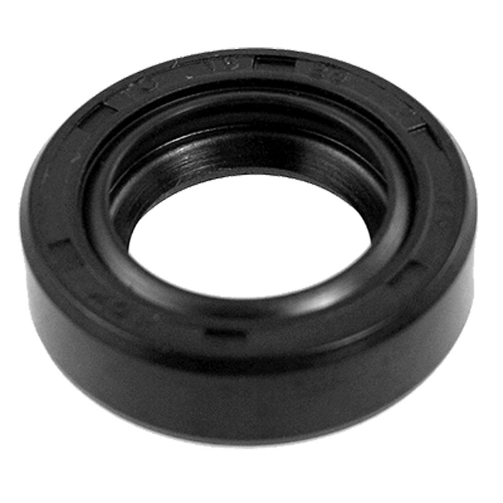15mm x 25mm x 5mm Metric Rotary Shaft Oil Seal TC Double Lipped Black