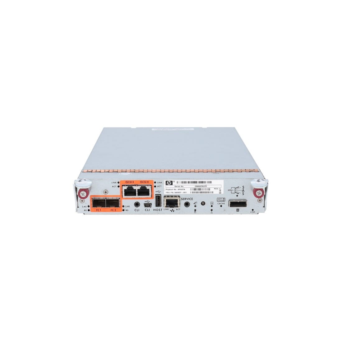 HP P2000 G3 MSA FC/ISCSI Controller