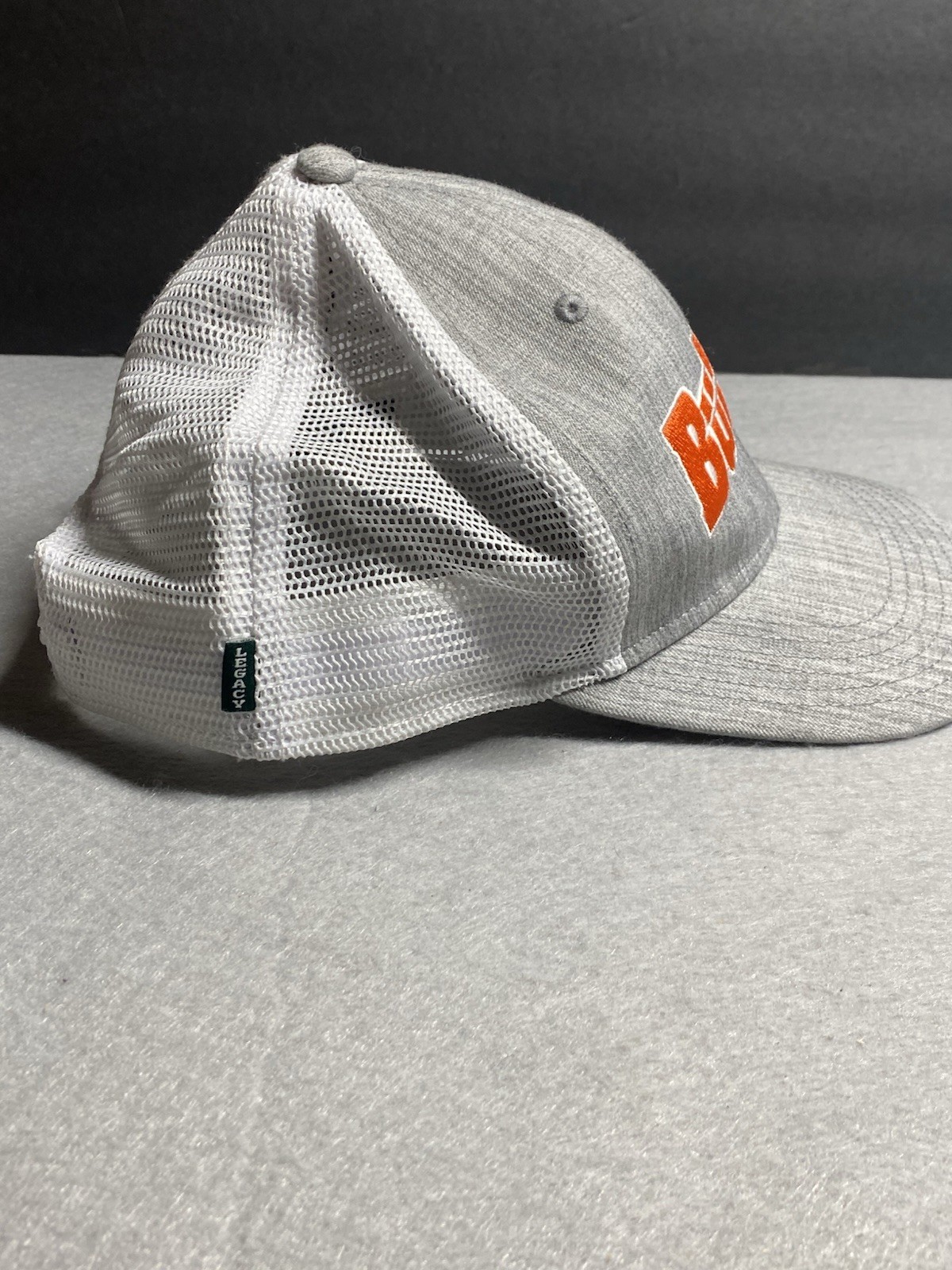 Gray, Bullets Hat, Cap, Adjustable, Orange Letter… - image 3