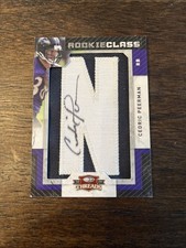 2009 Donruss Threads - Rookie Class Cedric Peerman #209 /385 (AU, RC) Card. rookie card picture