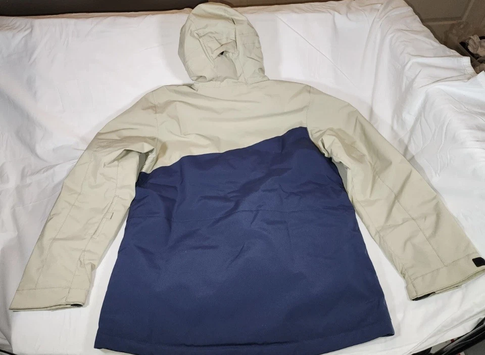 Jaqueta de esqui snowboard masculina média 686 Six Eight Six PRIME 10/8K azul marinho e bronzeado - Imagem 2 de 4