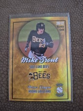 Mike Trout 2012 Salt Lake Bees Minor League Gold Rookie Card