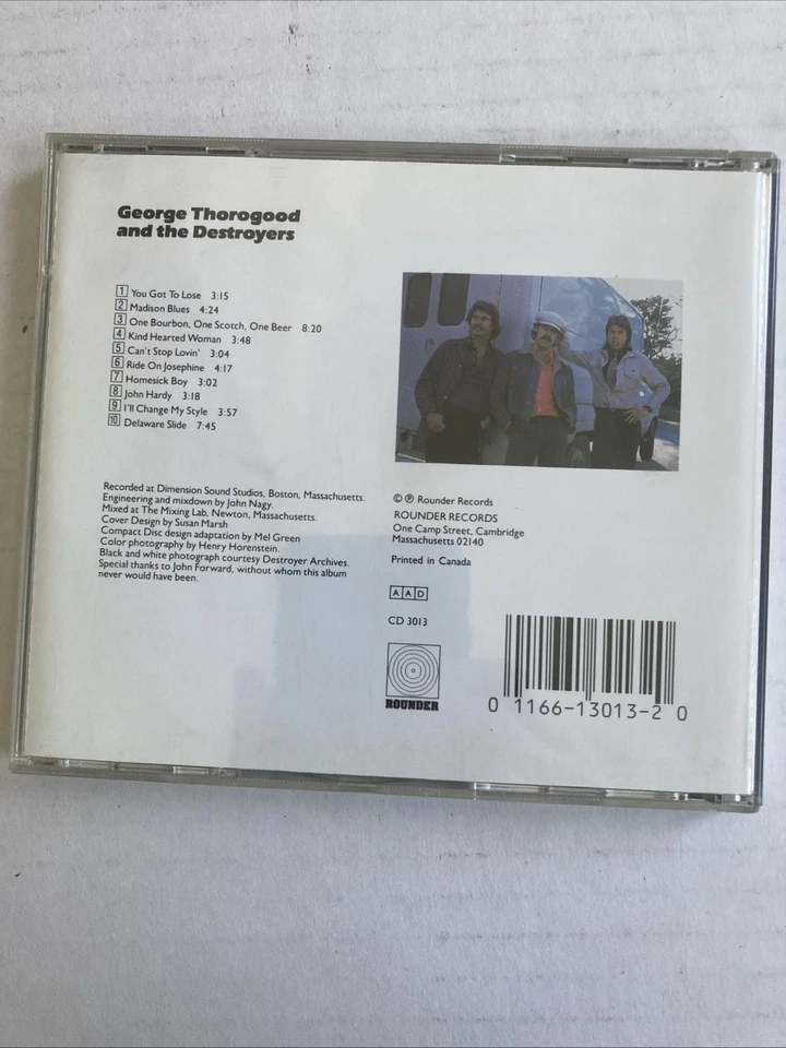 George Thorogood & Destroyers - self titled - CD - Image 2 of 4