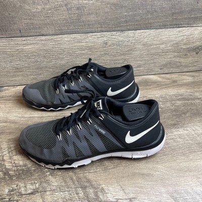 Nike Free Trainer 5.0 V6 719922-010 Mens 11.5 Running Shoes Black