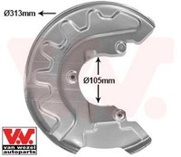 VAN Wezel 7629371 Spritzblech FüR Bremsscheibe FüR Seat FüR Skoda FüR VW