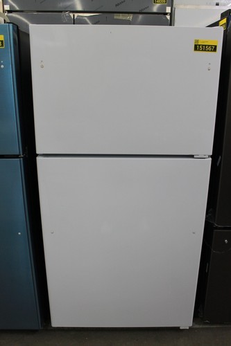GE GTS22KGNRWW 33" White Garage Ready Top-Freezer Refrigerator NOB #151567